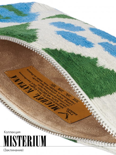 Клатч-конверт-косметичка из Шелка Женский LUDUS EST!_Thiny/S